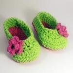 Lime Green Ballet style cro..